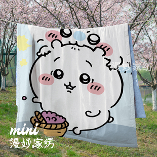 夏季 吉伊卡哇空调被宿舍单人夏凉被儿童卡通全棉幼儿园午睡小被子