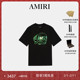 撞色印花短袖 T恤 2025年早秋男装 个性 秋冬直降 AMIRI