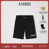 经典 男士 成衣系列 AMIRI LOGO印花棉质运动短裤