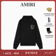 男装 AMIRI 冬季 撞色LOGO印花连帽卫衣