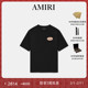 个性 标识补丁印花T恤 2025年早秋新品 男装 秋冬直降 AMIRI