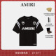新品 运动风格 AMIRI 2026早春新品 男士 撞色宽版 T恤