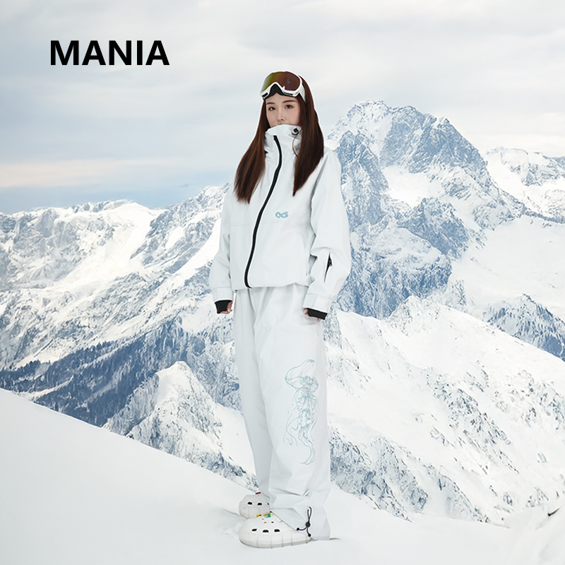 MANIA防水防风耐磨滑雪衣套装