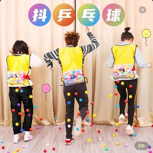下蛋公鸡盒子抖球团建拓展活动室内年会互动游戏道具趣味户外玩具