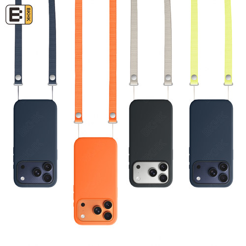 bkhk适用苹果手机壳同款斜挎挂绳