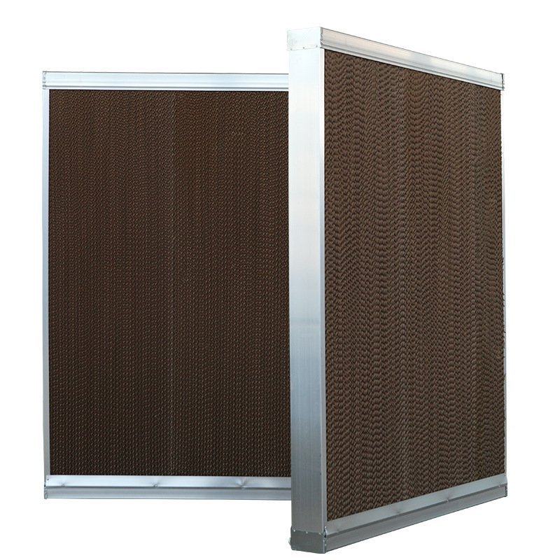 促通风降温水帘湿帘墙 畜牧养殖车间厂房降温水帘纸铝合金加厚湿