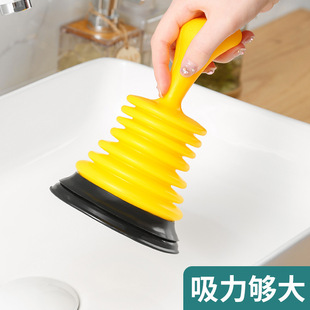 下水道疏通神器家用厨房厕所水槽水池堵塞皮搋子浴缸地漏水拔子皮