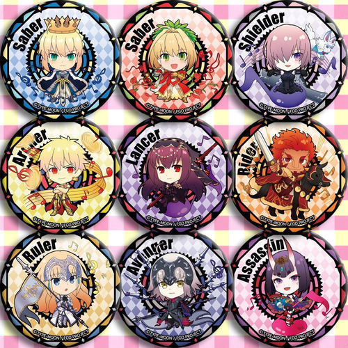 Fate/GrandOrder动漫徽章58mmsab