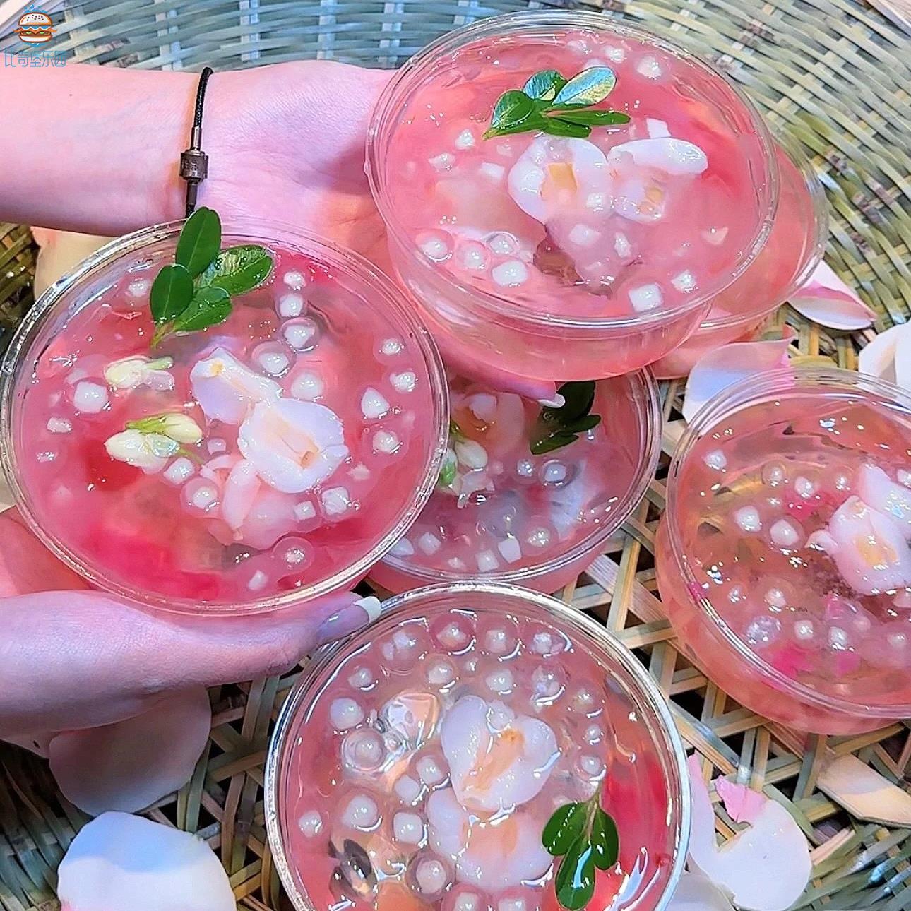 冰粉摆摊专用碗网红一次性杯商用水果捞冰汤芋圆糖水甜品打包盒子