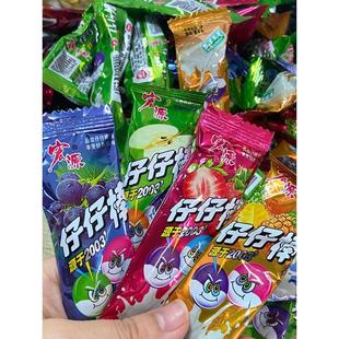 宏源仔仔棒80支棒棒糖果水果糖散装混合口味可乐味棒棒糖童年零食