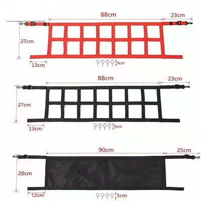 2018+铃木吉姆尼JB64JB74Suzuki Jimny后备箱内饰收纳置物网隔层