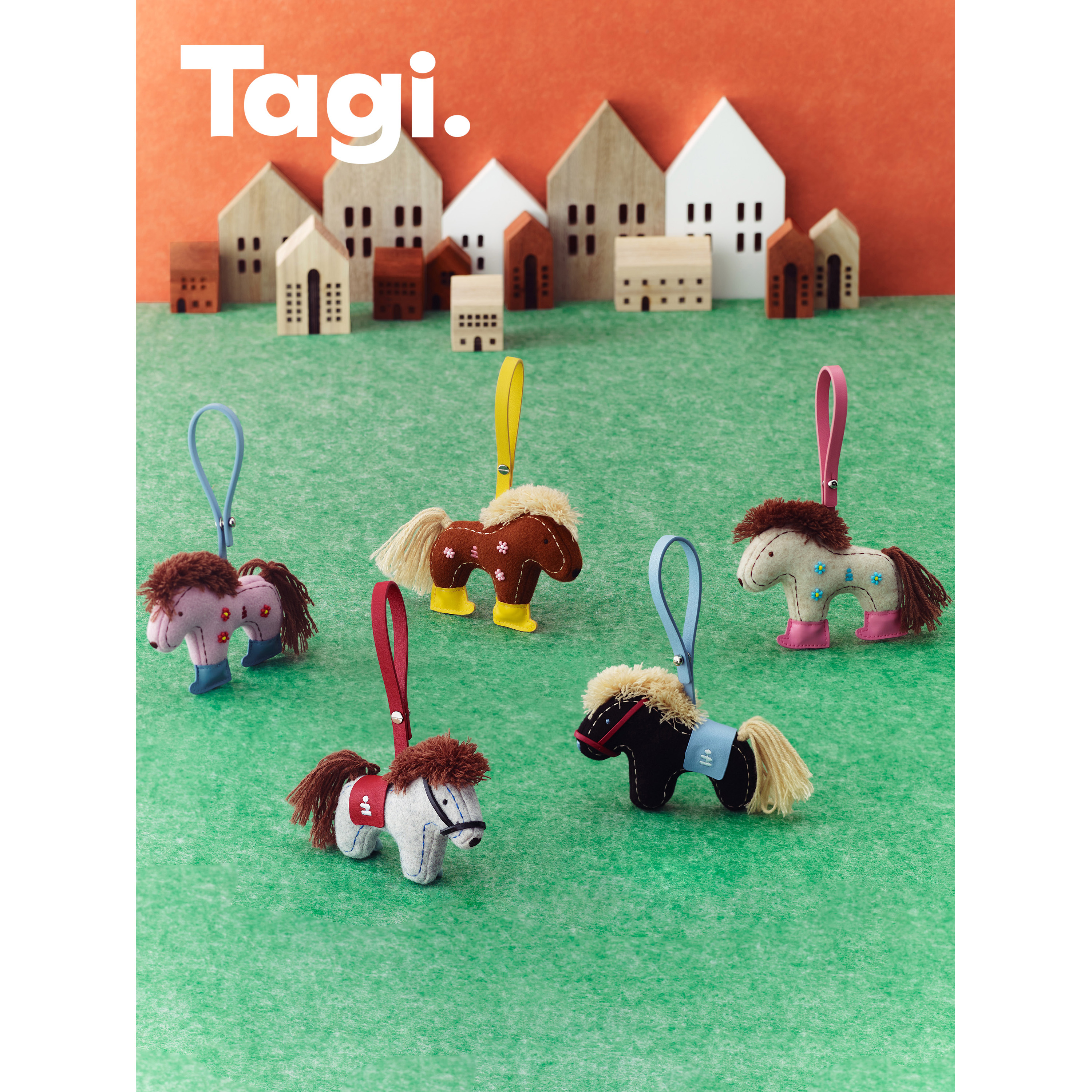 Tagi.《小马Magi》布艺小马挂件