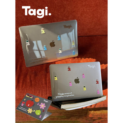 Tagi. 《i》想象钻石笔记本电脑透明pc全包散热保护壳