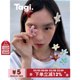 Tagi. 彩色刘海夹多色海星头饰边夹发夹可爱发卡 塔皮星