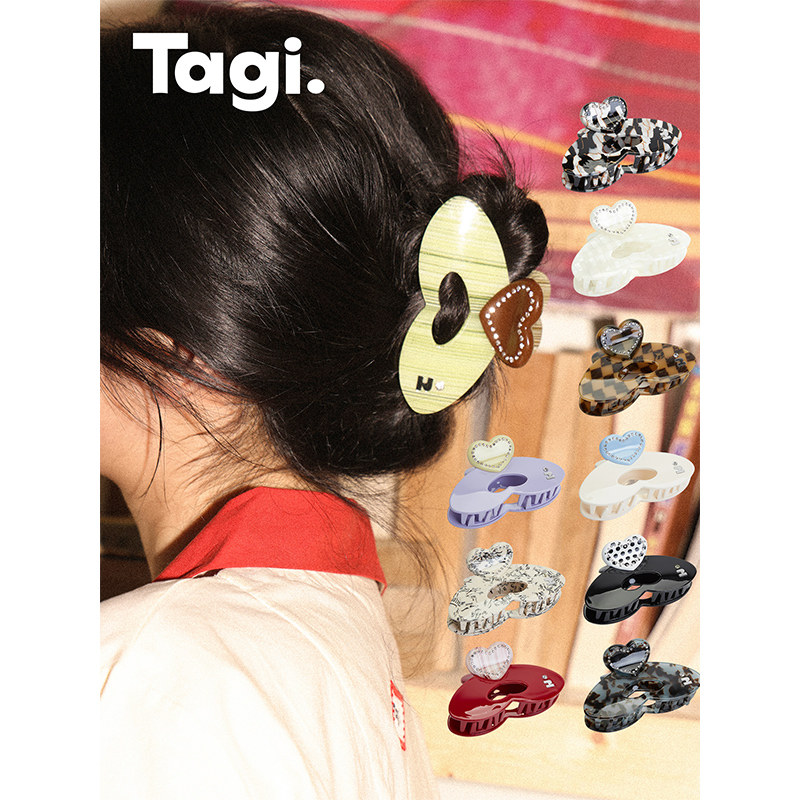 Tagi.醋酸镂空无痕鲨鱼发抓图片