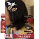 Tagi.金属鼓鼓小花边夹无痕鸭嘴夹刘海夹发卡可爱发饰发夹头饰