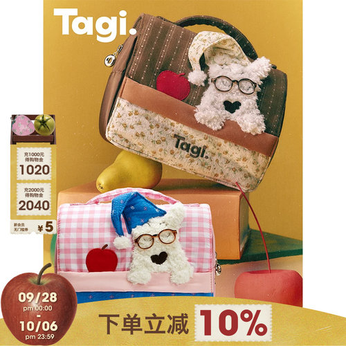 Tagi.便携洗漱包收纳化妆包