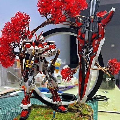 高达模型手办HG红异端新生强袭自由机动战士MG独角兽大班拼装玩具