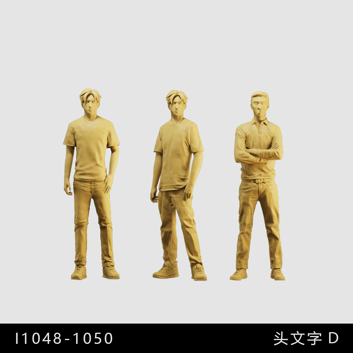 【头文字D】藤原拓海 赛车竞速 1/64小人偶模型手办1:43微缩白模