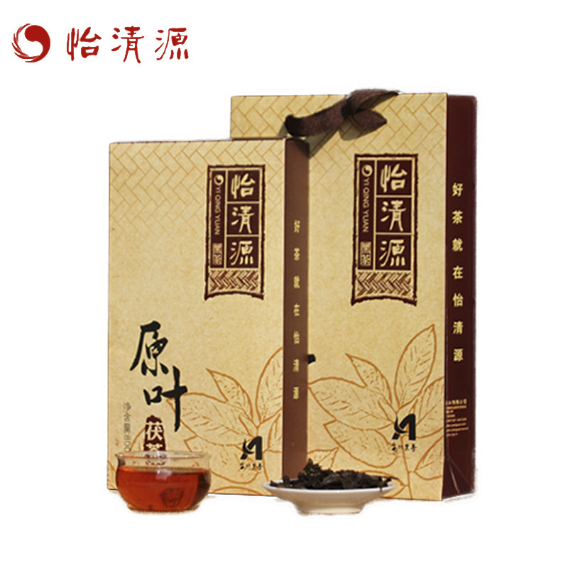 正牌怡清源2015年800g原叶金花茯砖茯茶正宗湖南安化黑茶高山老茶