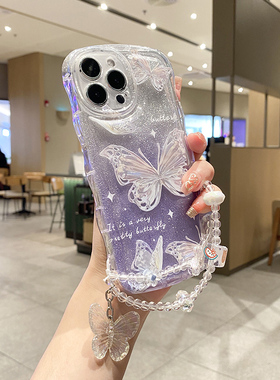 opporeno9手机壳reno8高级感reno7渐变6pro蝴蝶k10闪粉k9s个性5k全包4se网红3por元气版5g防摔0ppor17新款r15