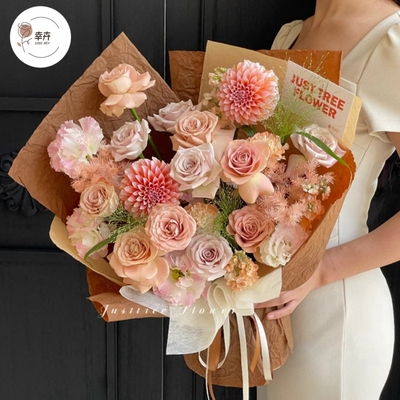 鲜花包装纸蓬蓬雪奈纸手揉纸