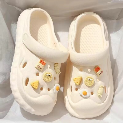 indoor outdoor slippers slides sandals shoes footwear可爱
