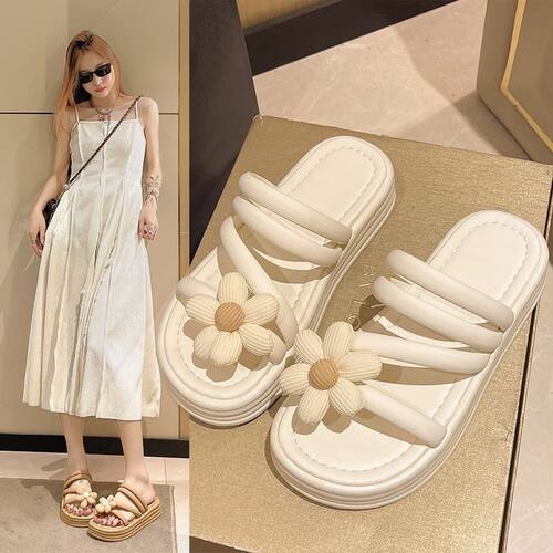 outdoor sandals slippers slides shoes footwear仙女风超软凉鞋