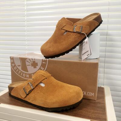 Slippers For Men Cork Clogs Man Mules Shoe with Arch Support