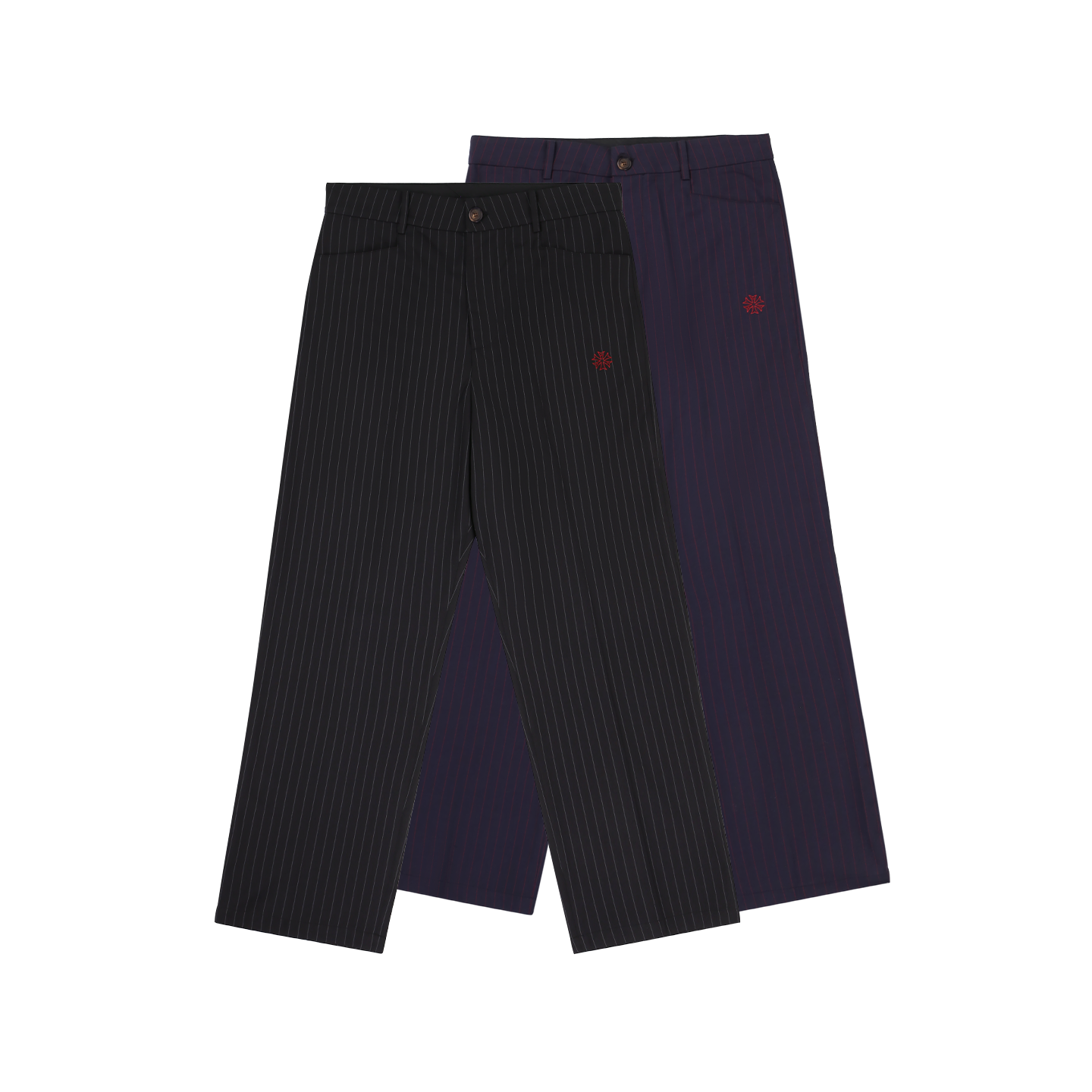 SODCo.刺绣条纹西裤