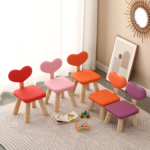 矮凳宝宝 创意小椅子可爱换鞋 小板凳儿童小凳子靠背网红家用时尚