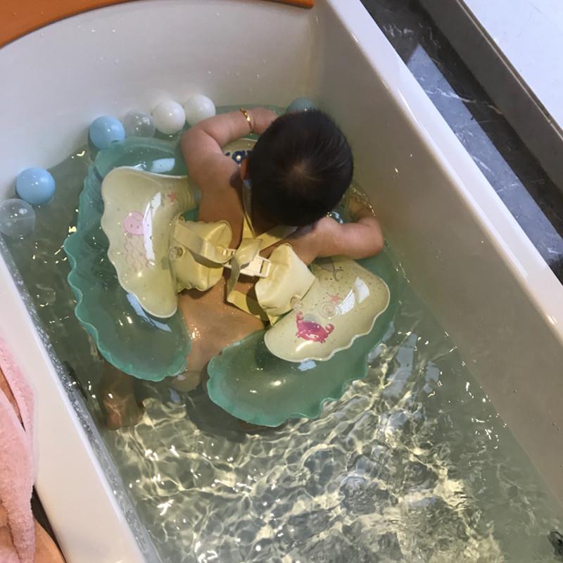 婴儿游泳圈腋下趴圈儿童0岁新生宝宝6个月以上脖圈小月龄幼儿小童