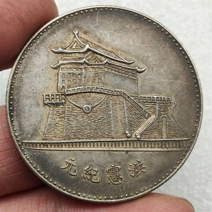 速发真币保真 袁世凯骑马洪宪纪元银元袁大头光绪古钱币收藏