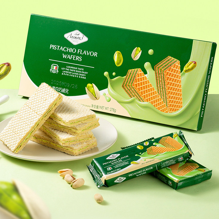 威化开心果味威化饼干零食,零食/坚果/特产,酥性饼干,淘宝优惠券,粉丝福利购,淘宝优惠卷