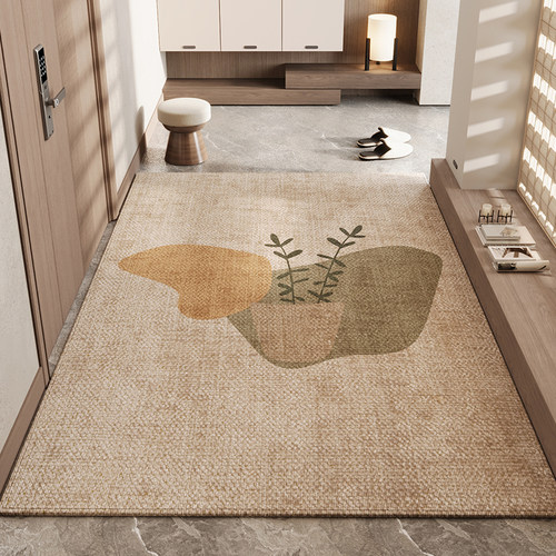 入户门地垫玄关大门口走廊进门脚垫子寂侘风防滑除尘耐脏耐磨地毯