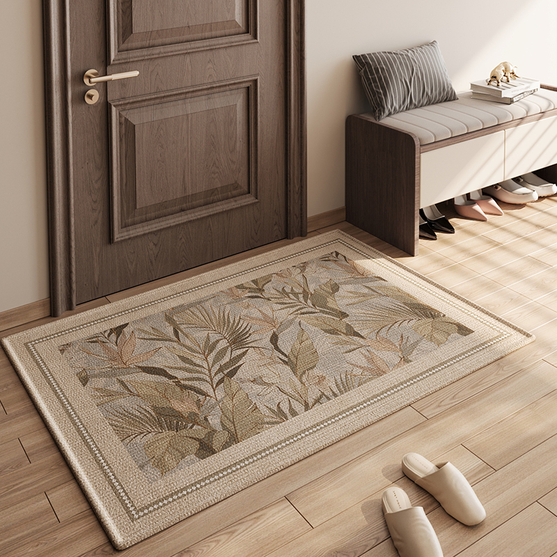 入户门地垫玄关大门口进门脚垫子轻奢高级感防滑耐脏耐磨除尘地毯