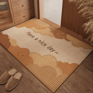 入户门地垫耐脏除尘防滑脚垫玄关室内家用门垫大门口进门地毯定制