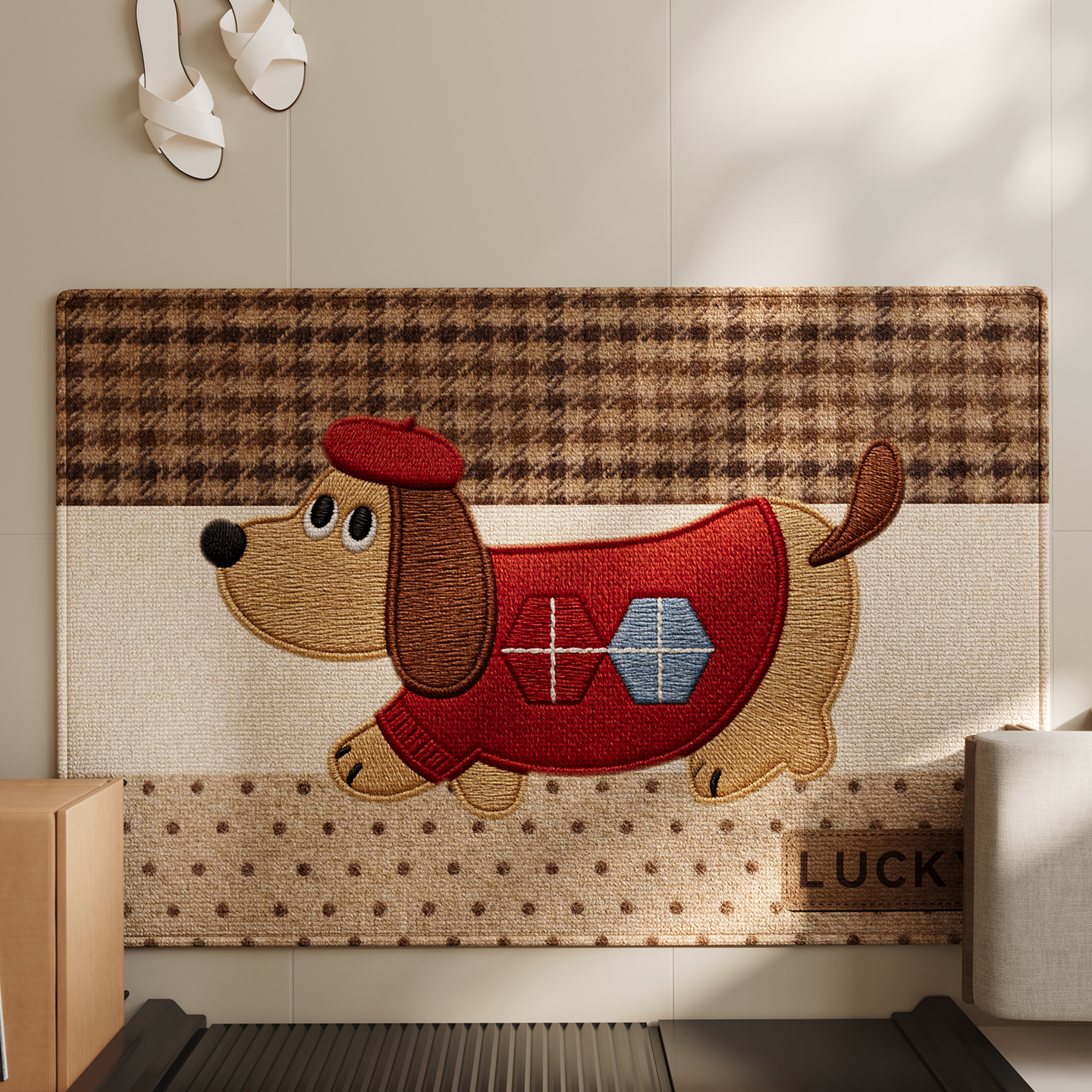 2025新款地垫入户门垫马年地毯