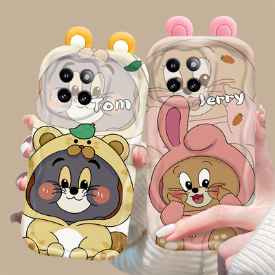 小米CIvi4Pro手机壳硅胶猫和老鼠