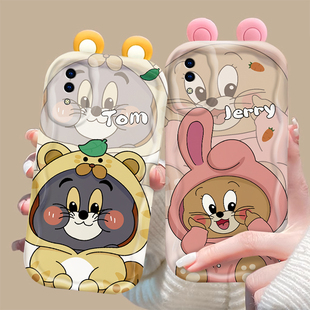 适用于VIVOX23手机壳X27时尚卡通X30PRO动漫新款X50猫和老鼠X60创意硅胶套X70全包X80防摔X90PRO高级X100潮流