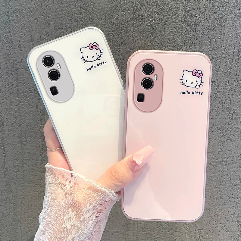 OPPOReno系列钢化玻璃手机壳防摔