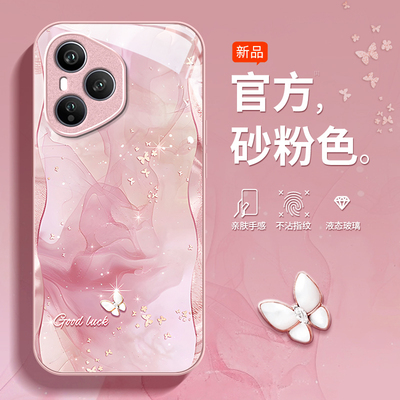 适用荣耀400蝴蝶全包防摔手机壳