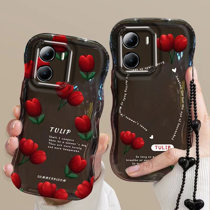 vivoY35硅胶轻奢复古手机壳防摔