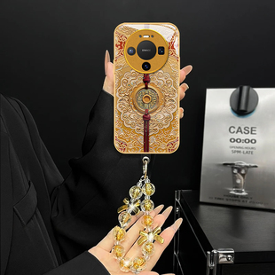 新年金属漆适用华为MATE80手机壳HUAWEI金高级感70AIR属漆60PRO 玻璃50E硬壳40E防摔30EPRO保护套20花钱图腾