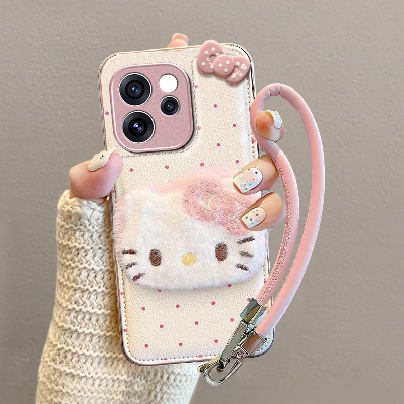 适用OPPORENO15系列毛绒气垫壳