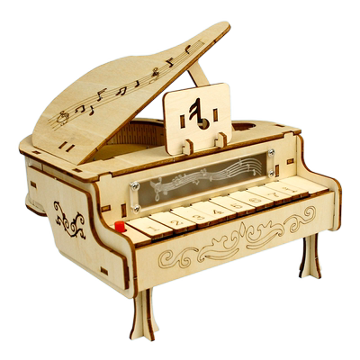 卓茁熊自制钢琴真实可弹奏