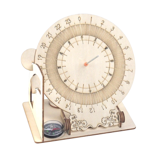 日晷模型科学小手工拼装材料 小学生幼儿园科技小制作小发明教具