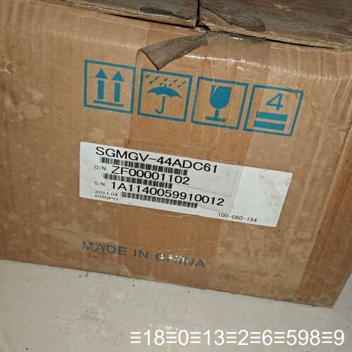 伺服电机SGMGV-44ADC61，正品，带原厂