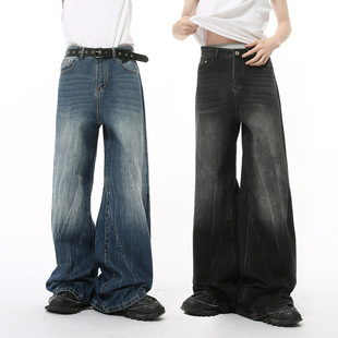 Cleanfit·美式猛男MTLCLOTHES男装|秋款新品 美式水洗闪电纹复古