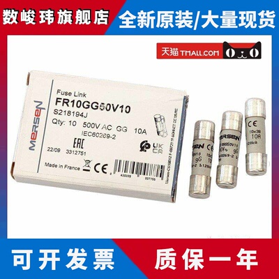 ferraz保险丝FR10GG50V1/V2/V4/V6/V8/V10/V12/V16 MERSEN熔断器